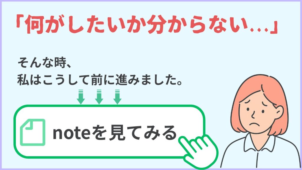 セルフコーチングのnote